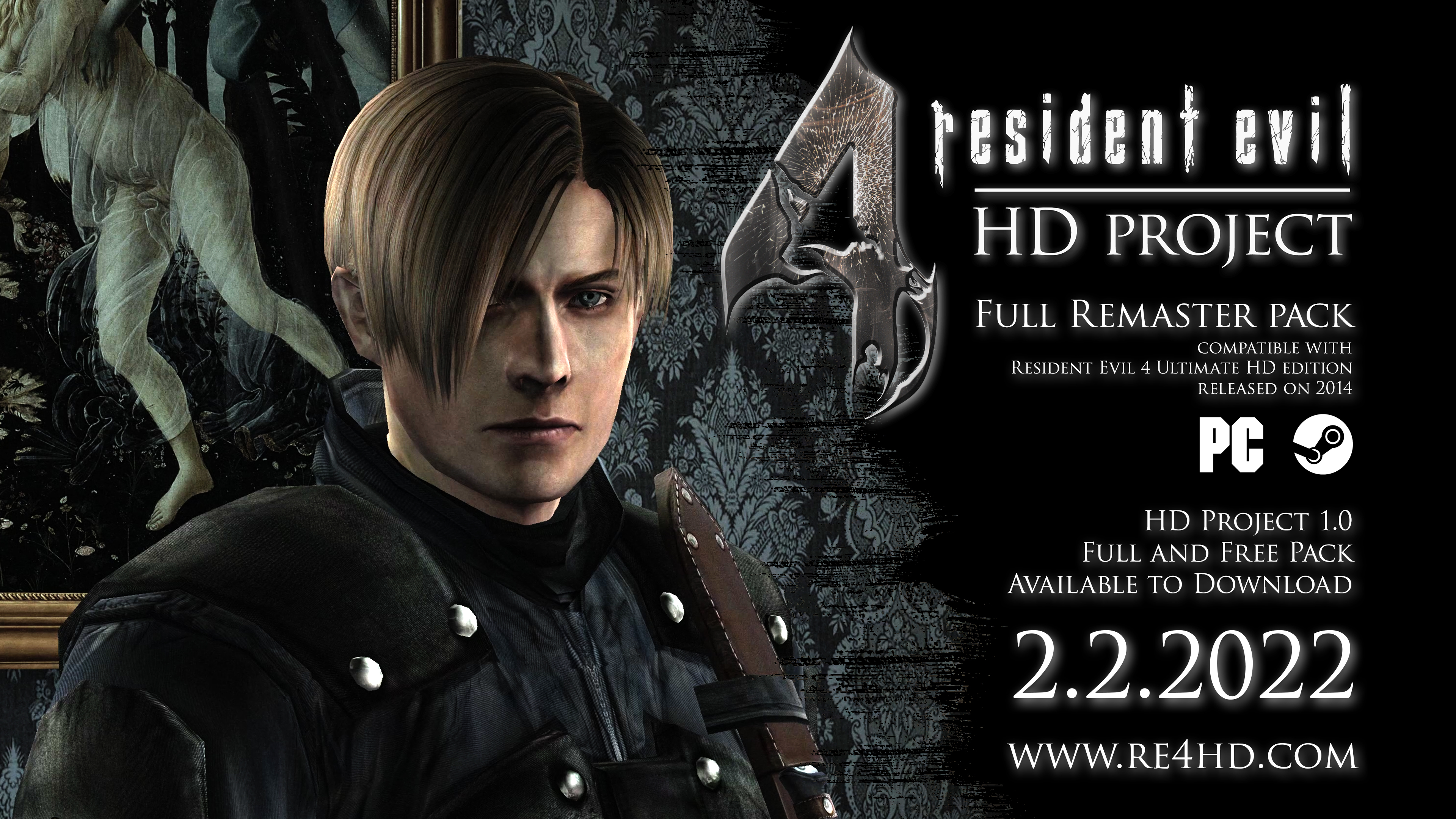 Resident Evil 4 – Versión 1.0 del Mod “HD Project” se lanzará el 2 de Febrero de | PC Master Race Latinoamérica